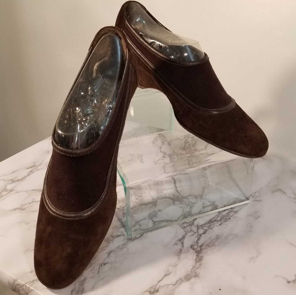Prevata Italian Soft Sock Leather Wedge